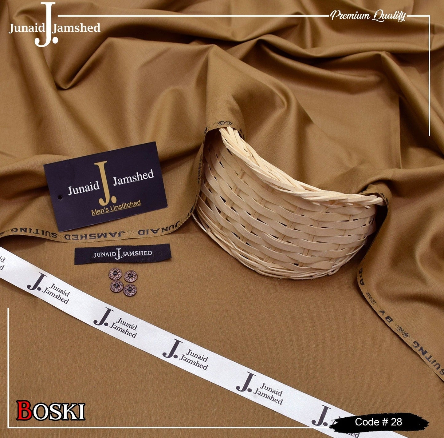 J. Junaid Jamshed wash and Wear Boski
