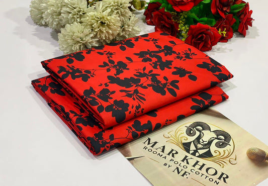 2pc Micro Polo Cotton Unsititched suit -61