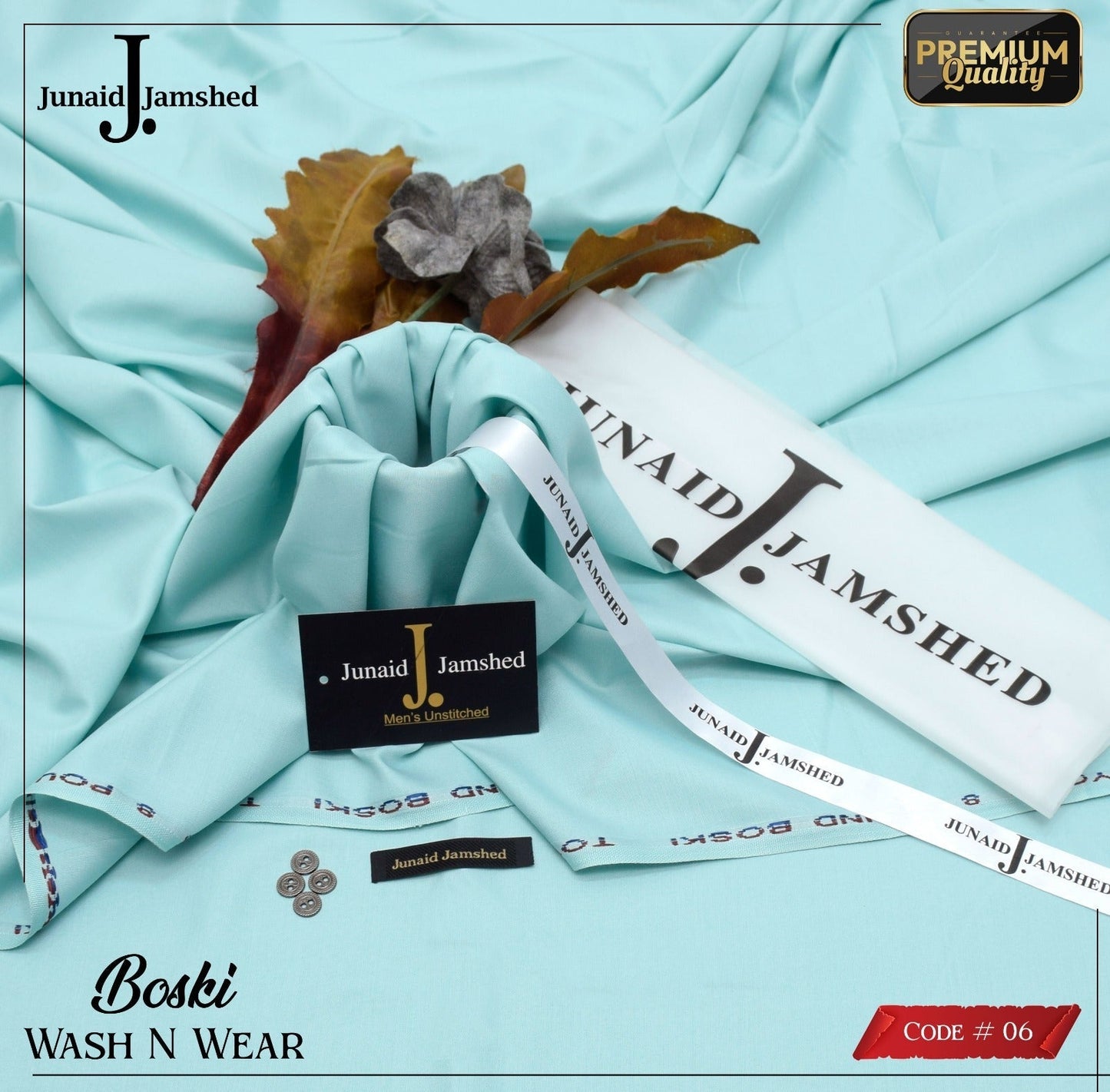 J. Junaid Jamshed wash and Wear Boski